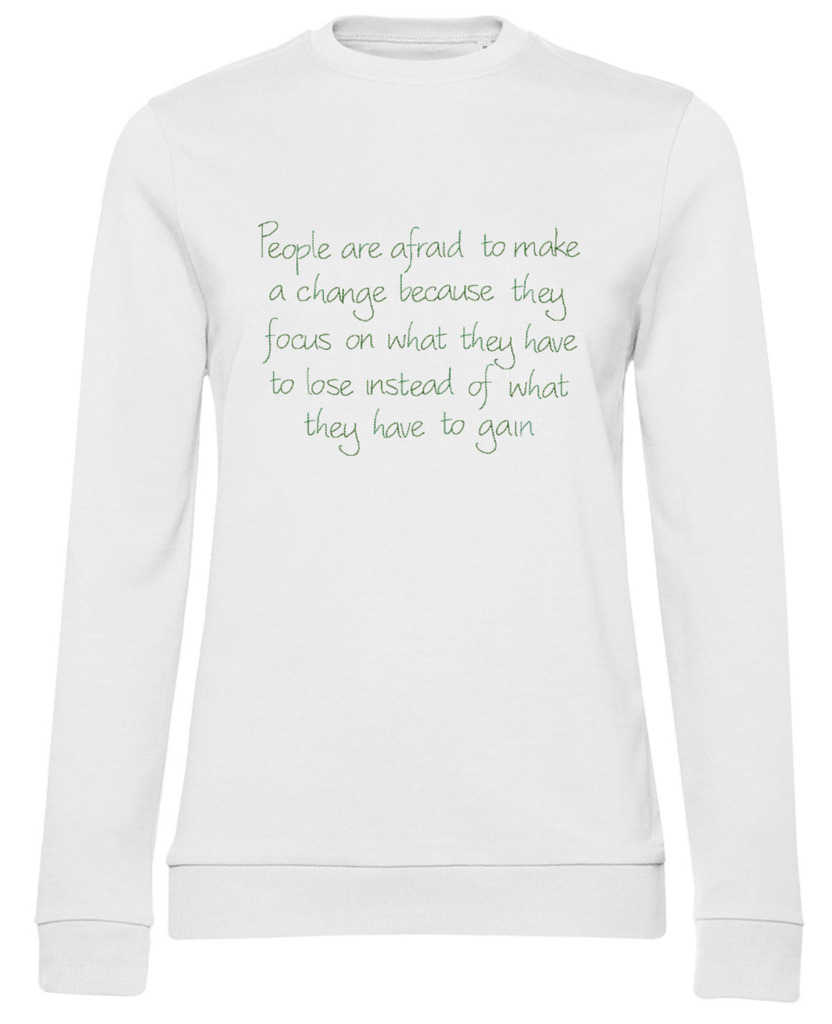 JOUW TEKST - DAMES SWEATER