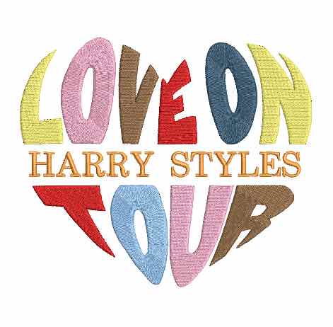 HS - LOVE ON TOUR 2022 HARRY STYLES (center)