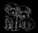 Nieuw!! Cute Puppies T-SHIRT