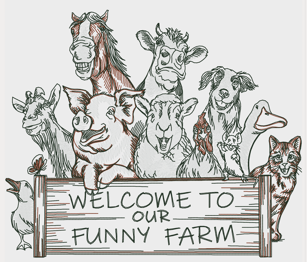 FUNNY FARM T-SHIRT