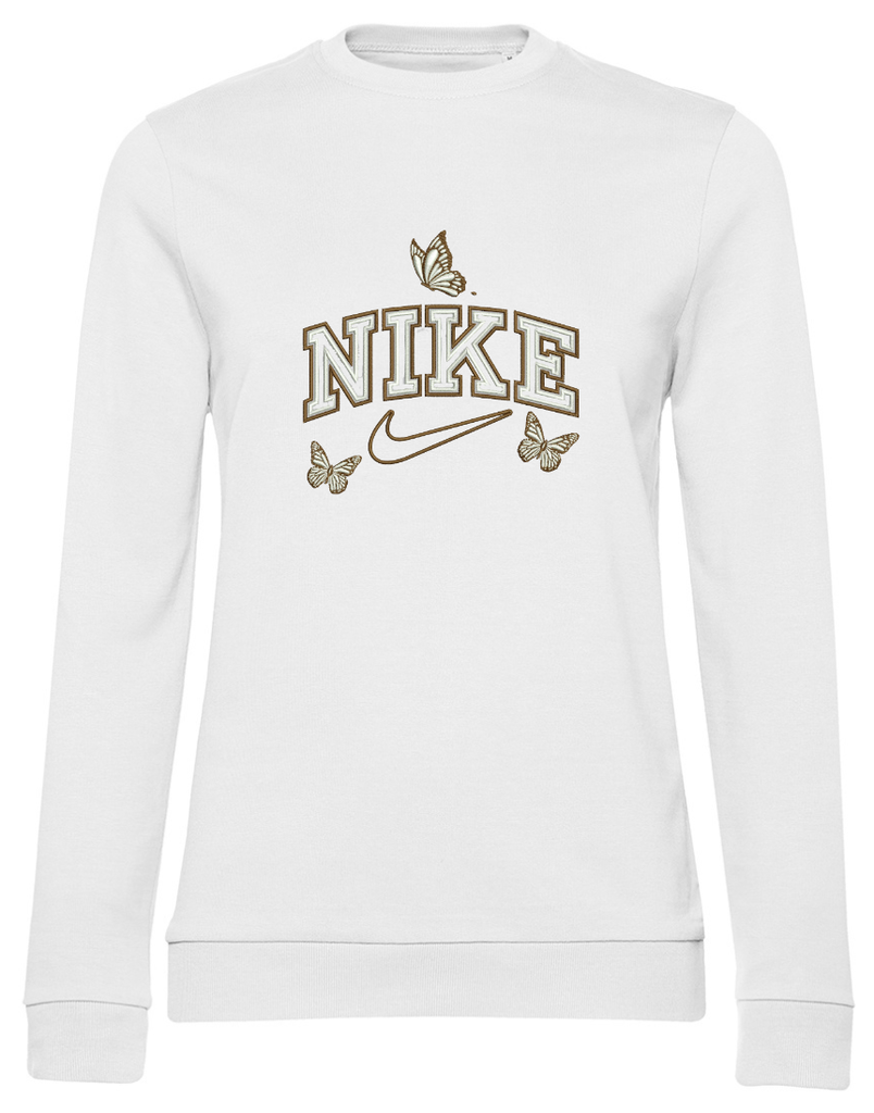 NIKE INSPIRED BUTTERFLY DESIGN SWEATER