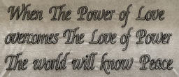 THE POWER OF LOVE